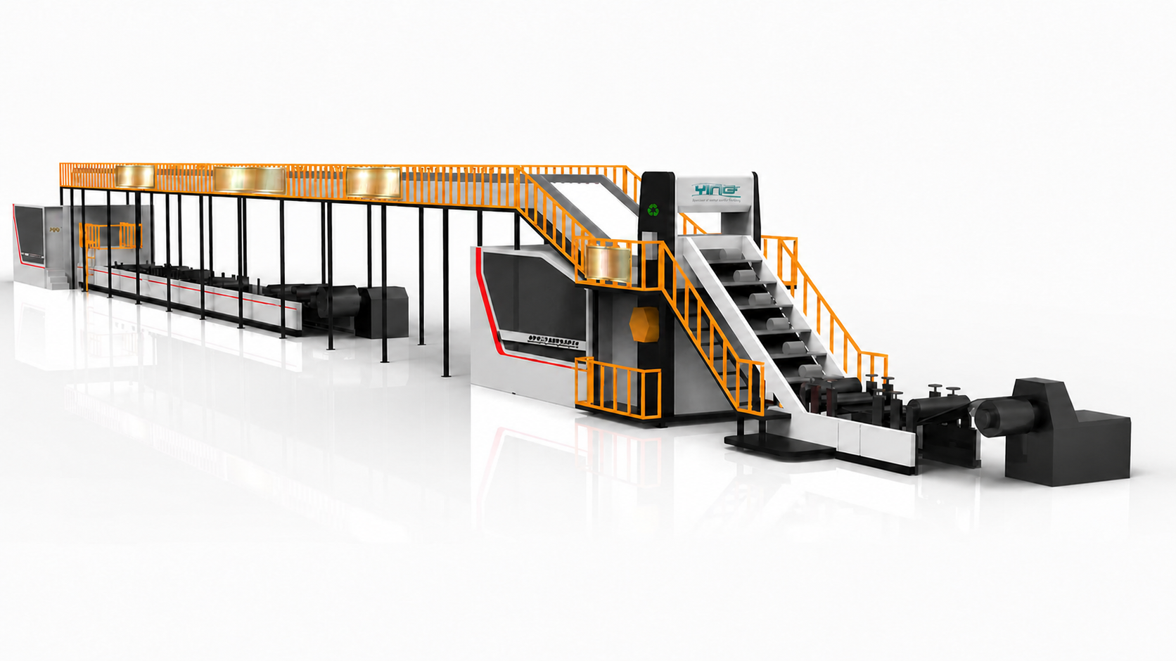 YH Series continuous coil decorating line